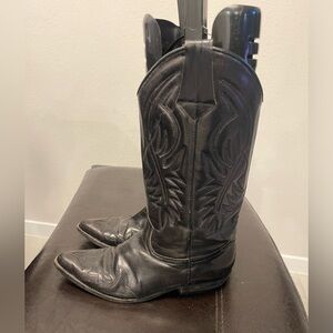 Y2K vtg Guess by Marciano PUNK Leather Western Cowgirl cowboy boots US 7 B